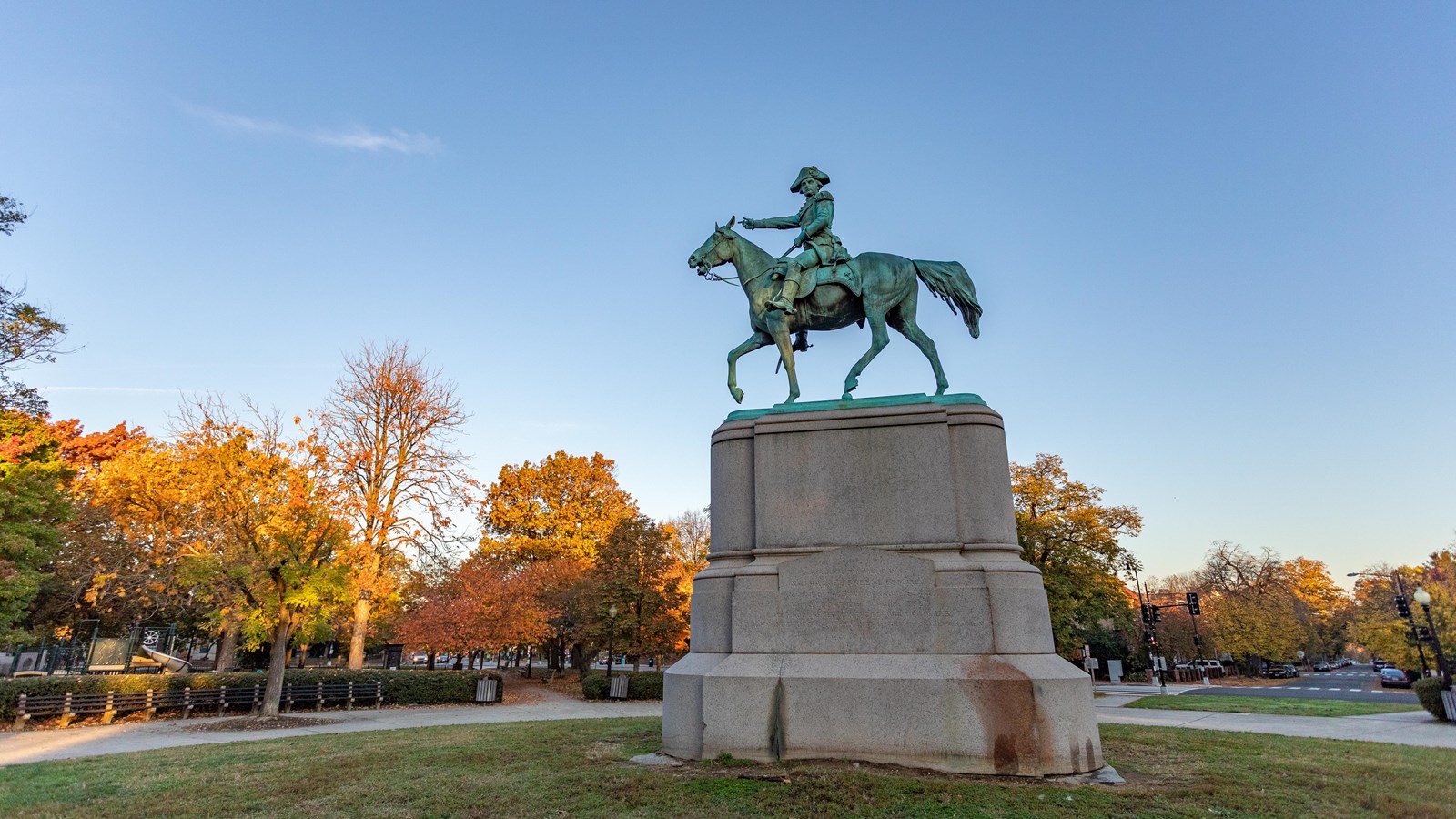 Equestrian statue of Nathanael Greene